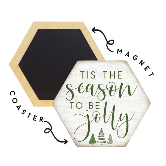 Season Jolly - Honeycomb Coasters