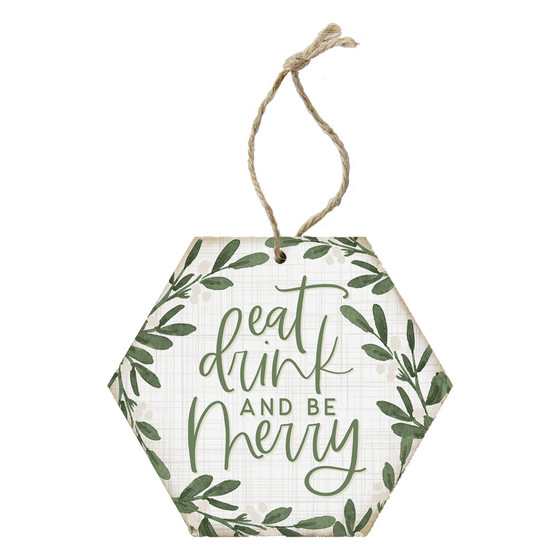 Eat Drink Greenery - Honeycomb Ornaments