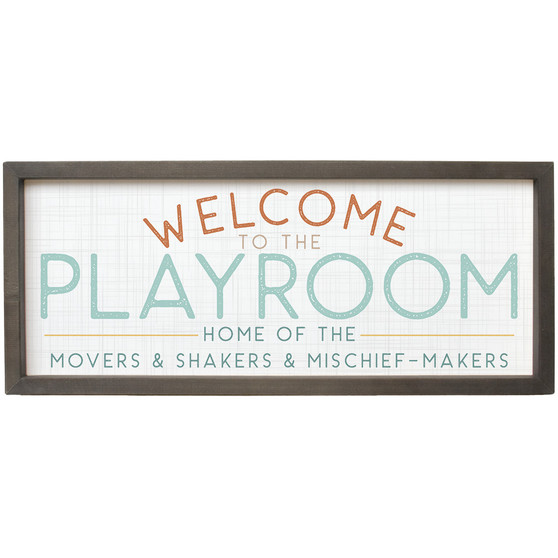 Welcome Playroom - Farmhouse Frame