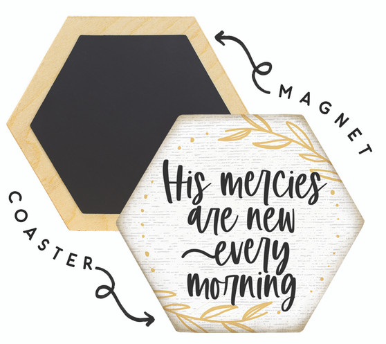 Mercies New  - Honeycomb Magnetic Coaster
