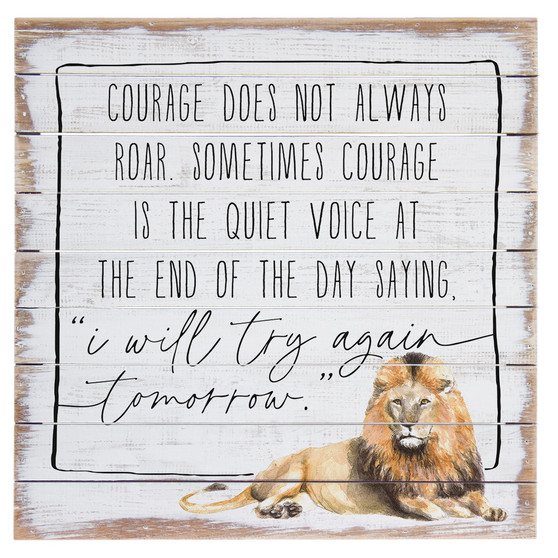 Courage Not Roar - Perfect Pallet