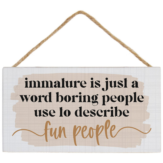 Immature Fun People - Petite Hanging Accents