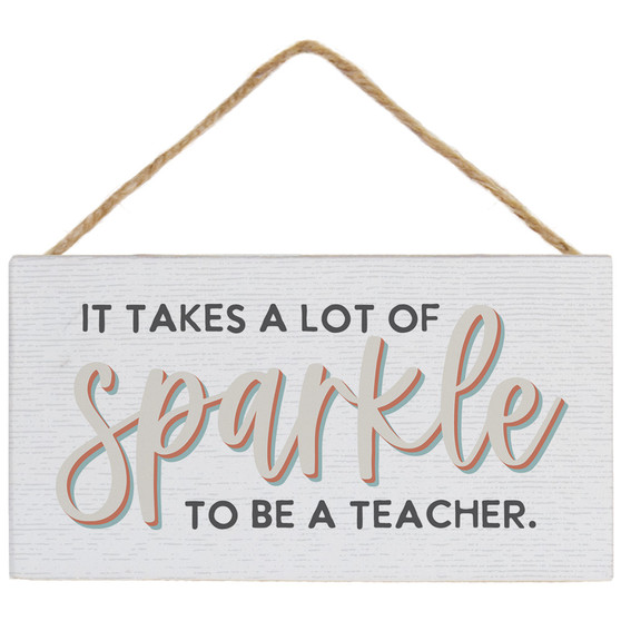 Sparkles Teacher - Petite Hanging Accents