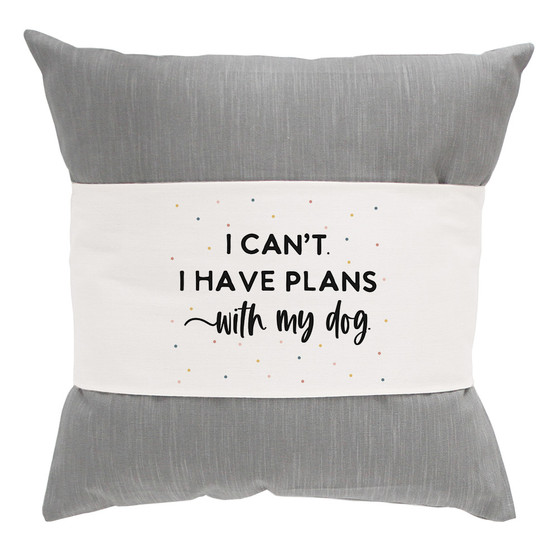 Plans With Dog PER - Pillow Hugs