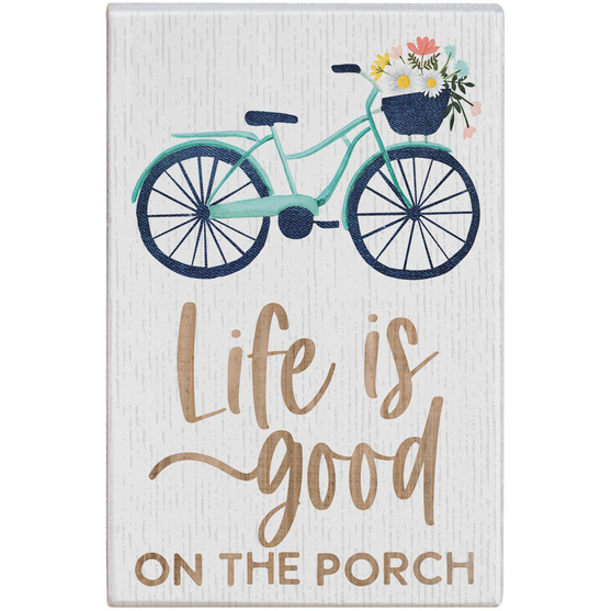 Life Good Porch Bike PER - Small Talk Rectangle