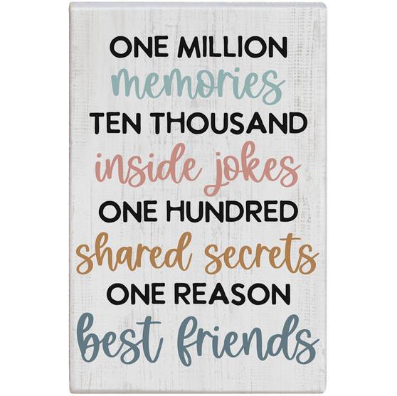 One Million Friends - Small Talk Rectangle