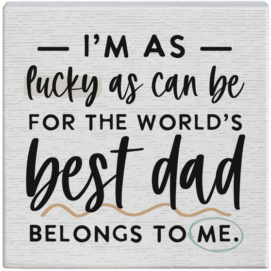 Lucky Best Dad PER - Small Talk Square