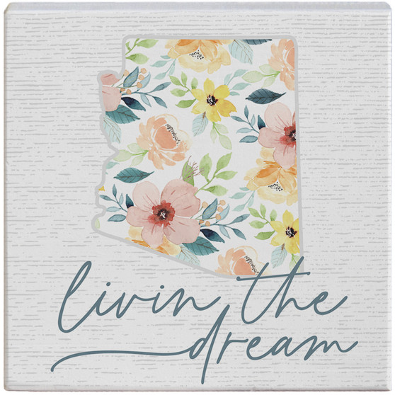 Livin' The Dream Floral STATE - Small Talk Square