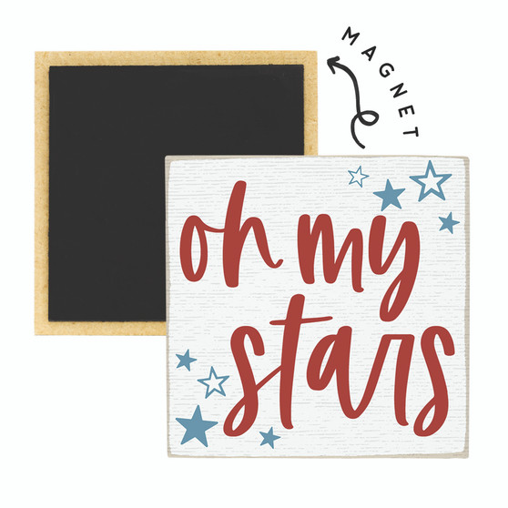 Oh My Stars- Square Magnet