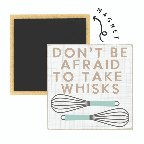 Take Whisks- Square Magnet