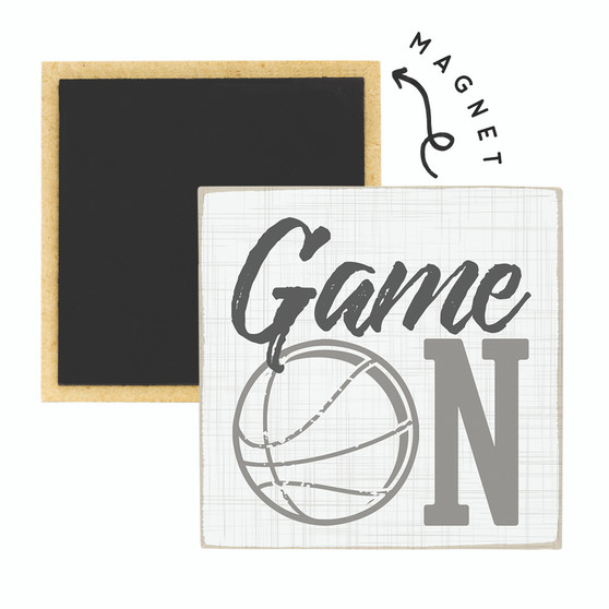 Game On Ball PER- Square Magnet