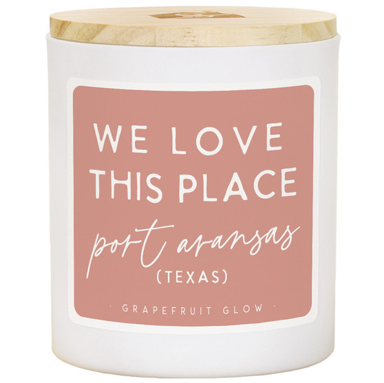 We Love This Place PER - Grapefruit Glow Candle