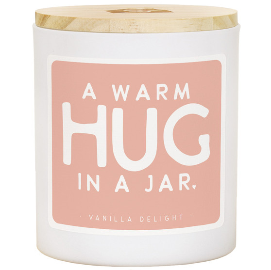 Hug In A Jar - Vanilla Delight Candle