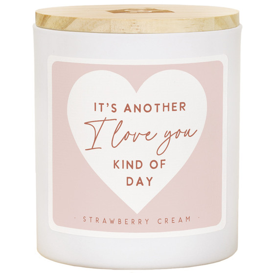 Kind Of Day  - Strawberry Cream Candle