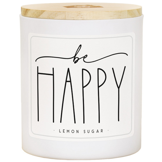 Be Happy - Lemon Sugar Candle