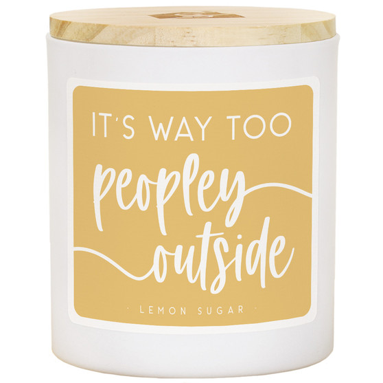 Too Peopley - Lemon Sugar Candle