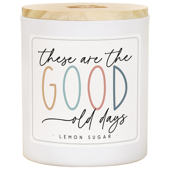 Good Old Days  - Lemon Sugar Candle