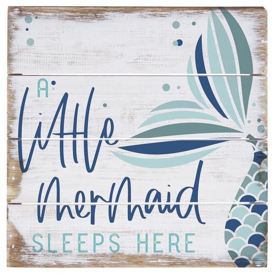 Little Mermaid Sleeps Here  - Perfect Pallet Petite