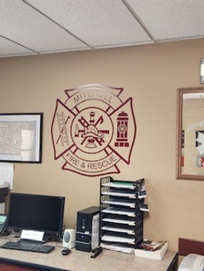 Custom Fire Dept Sign