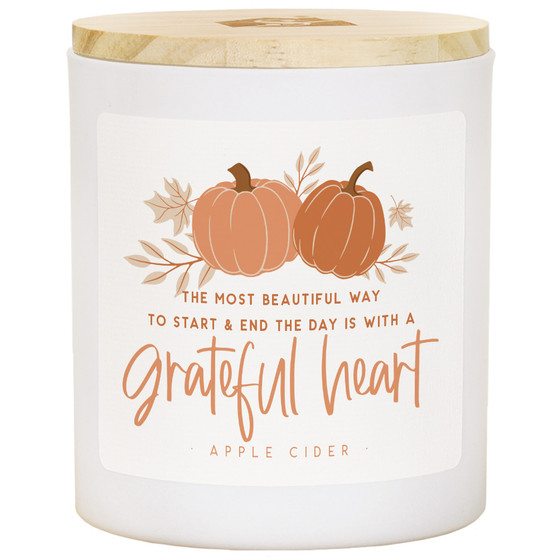 Grateful Heart Pumpkin - APC - Candles