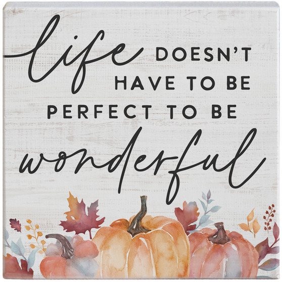 Life Wonderful Fall - Gift-A-Block