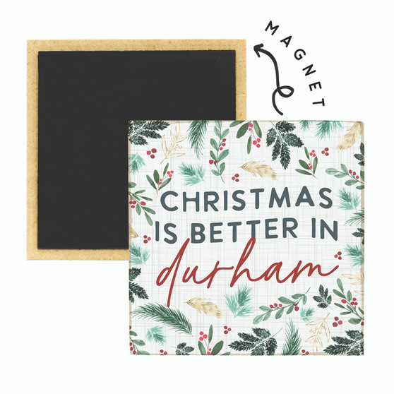 Christmas Better PER - Square Magnets