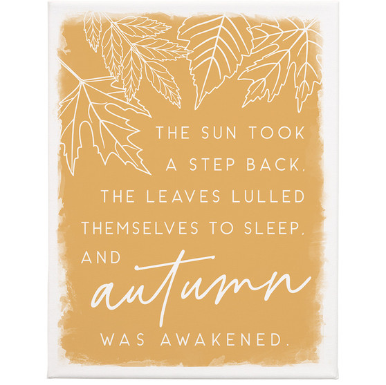 Autumn Awakened 9x12 - Wrapped Canvas