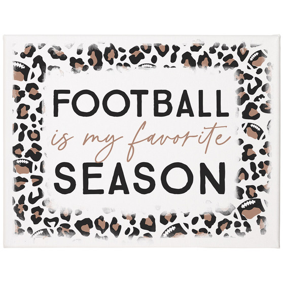 Football Season 12x9 - Wrapped Canvas