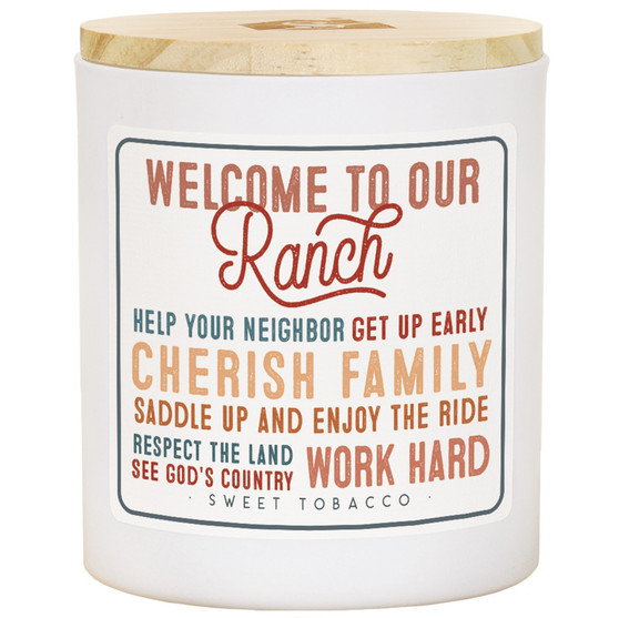 Welcome To Ranch - TOB - Candles