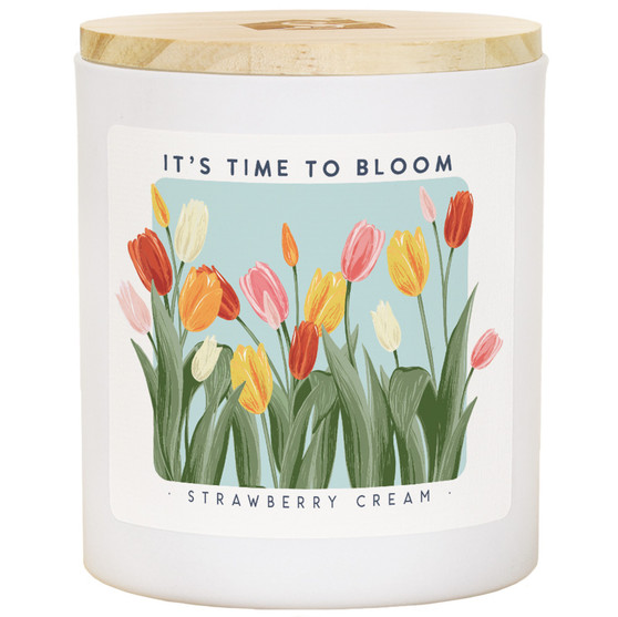 Time To Bloom Tulips - STR - Candles