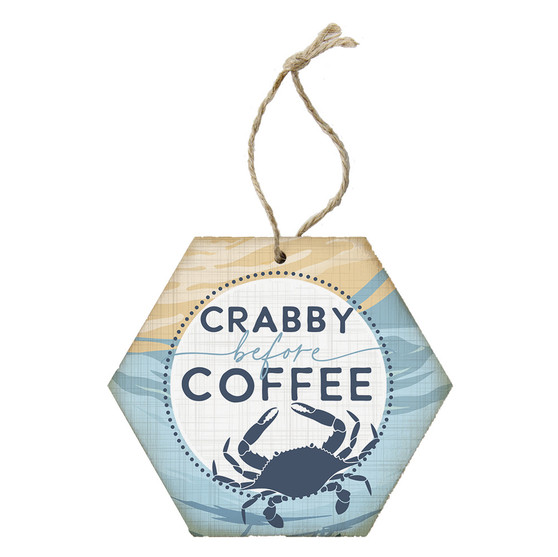 Crabby Coffee  - Honeycomb Ornaments