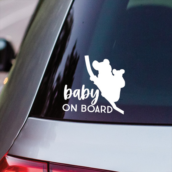 Koala On Board - Vinyl Decals