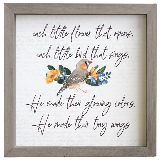 Each Little Flower Bird - Rustic Frames