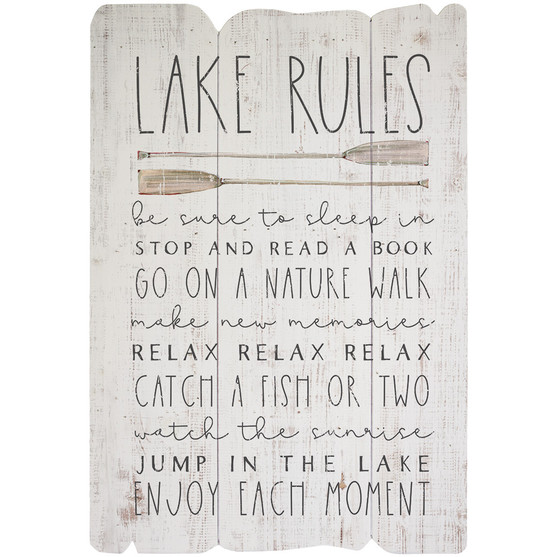 Lake Rules - Splendid Fences