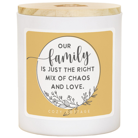 Chaos And Love - Cozy Cottage Candle