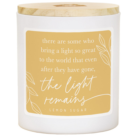 Light Remains Yellow - Lemon Sugar Candle