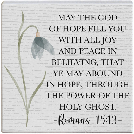 May God Of Hope - Gift-A-Block