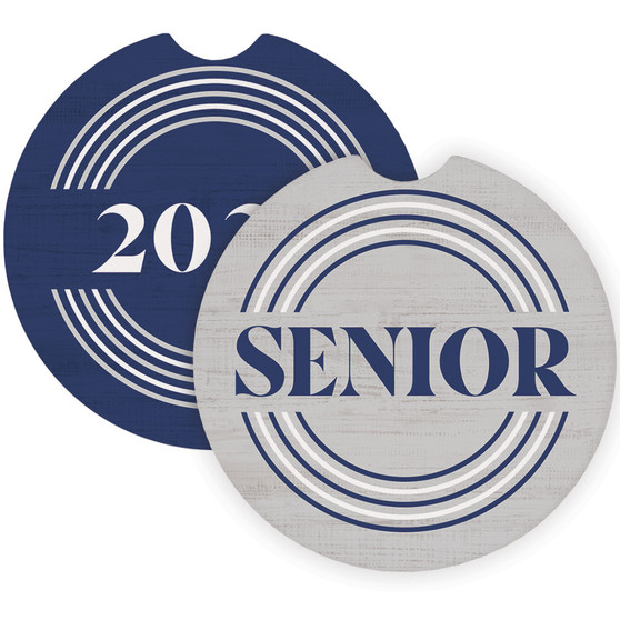 Senior Circle Year PER CLR - Car Coasters