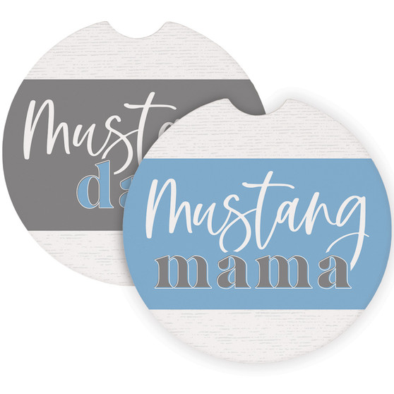 Mascot Mama Dad PER CLR - Car Coasters