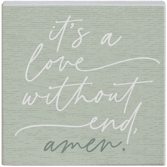 Love Without End Green - Small Talk Square