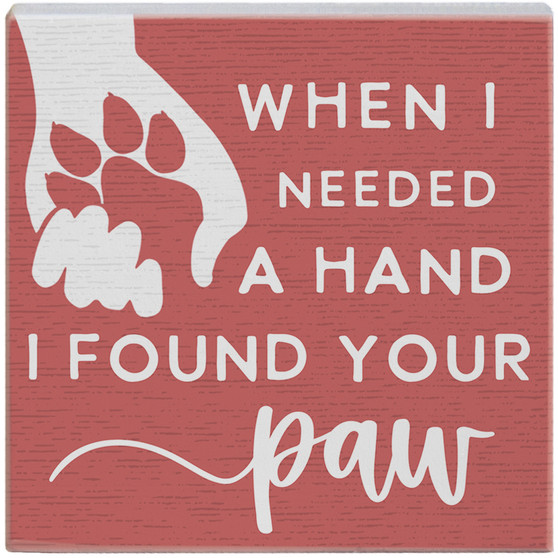 Found Your Paw - Small Talk Square
