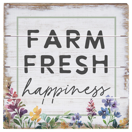 Farm Fresh Happiness - 6 x 6 Perfect Pallet Petite
