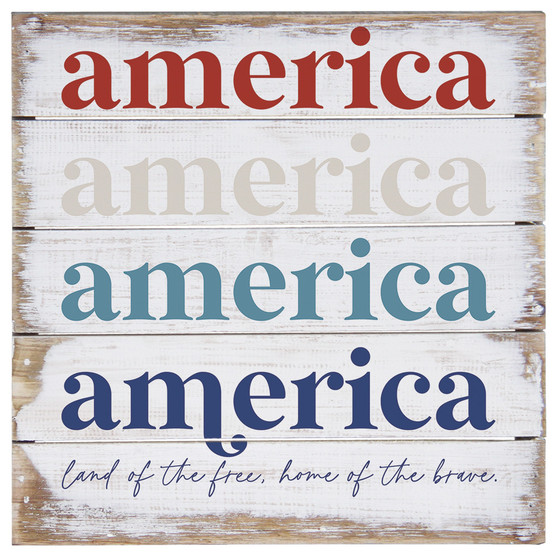 America Repeated - 8 x 8 Perfect Pallet Petite