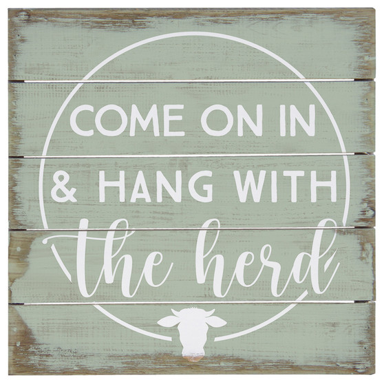Hang With The Herd - 8 x 8 Perfect Pallet Petite