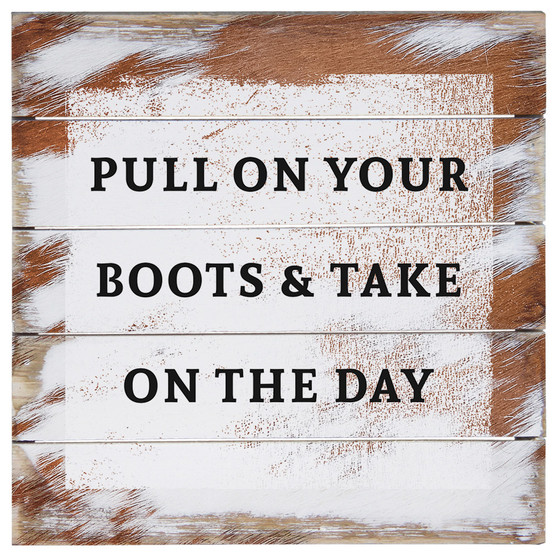 Pull On Boots - 8 x 8 Perfect Pallet Petite