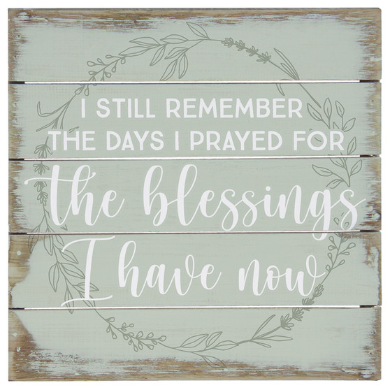 Blessings Have Green - 8 x 8 Perfect Pallet Petite