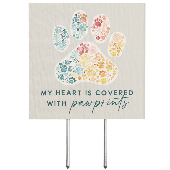 Heart Pawprints - Plant Thoughts