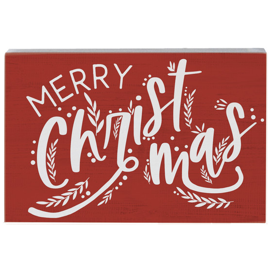 Merry Christmas Red - Small Talk Rectangle