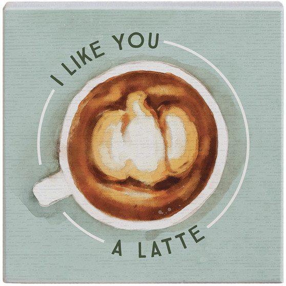 Like You Latte Pumpkin - Gift-A-Block