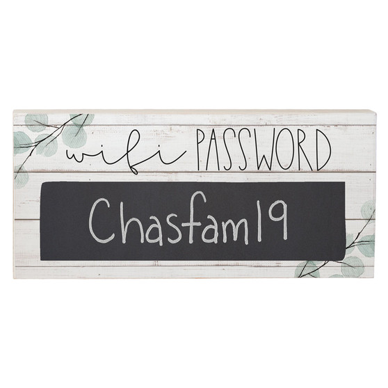 Wifi Password - Chalk Talk